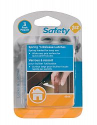 Safety 1st Spring 'n Release Latch (3-Pack)