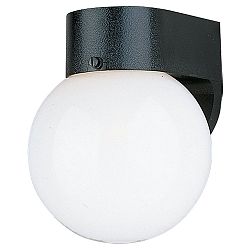 1-Light Smooth White Outdoor Wall Lantern