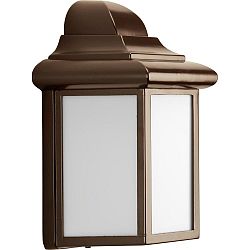 Milford Collection Antique Bronze 1-light Wall Lantern
