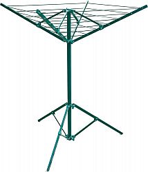 Greenway portable outdoor clothes dryer, 51 feet of drying space, green powder coated steel