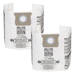 High-Efficiency Dust Bags for RIDGID 22 to 34 L (6-9 Gal. ) Wet/Dry Vacs (2-Pack)
