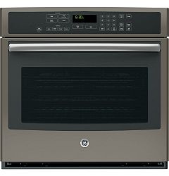 5.0 cu. ft. Electric Self-Cleaning Single Wall Oven with True Convection in Slate