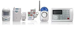 Wireless, Self-Monitoring, Complete Security System and Alarm with Telephone Auto-Dialer DIY