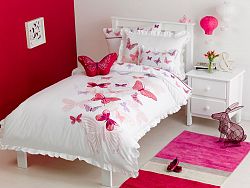 Fly Butterfly Duvet Cover Set, Twin