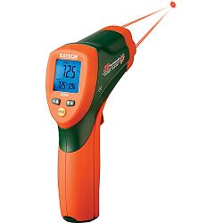 Dual Laser IR Thermometer with Color Alert