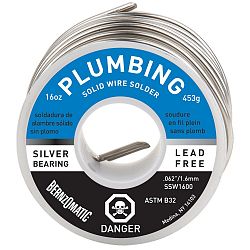 16oz Lead-free Plumbing Solder
