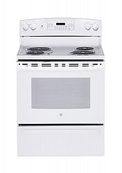 5.0 cu. ft. Free-Standing Electric Self-Cleaning Range in White