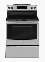 5.0 cu. ft. Free-Standing Electric Self-Cleaning Range in Stainless Steel