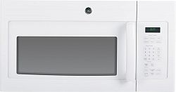 GE White 1.6 CF Over-The-Range Microwave Oven