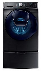 5.2 Cu. Feet Black Stainless Front Load Washer With Adwash - WF45K6500AV
