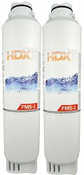 FMS-2 Refrigerator Replacement Filter Fits Samsung HAF-CIN (2 Pack)