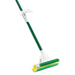Roller Mop with Scrub Brush