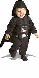 Rubies Star Wars Darth Vader Romper Costume, 1 to 2 Years
