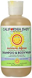 California Baby Shampoo & Body Wash - Swimmer'S Defense, 8.5 Ounce