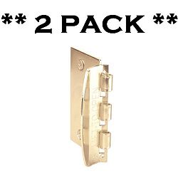 Door Flip Lock for Child Safety from PrimeLine - Brass / Gold Color *** 2 PAC. . .
