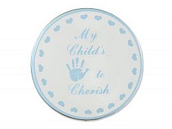 Child to Cherish My Child's Handprint to Cherish, Blue
