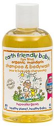 Organic Shampoo bodywash by Earth Friendly Baby - Funtime Mandarin