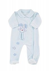 Lollipop Lane Fish and Chips Luxury All-in-One Baby Grow ( 3-6 months)