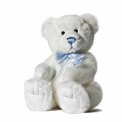 Aurora World 11-inch Icicle Bear with Ribbon (Blue)