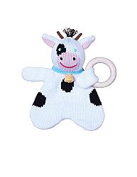 Zubels Cow-Leen 7 X 7-Inch, Multicolor Plush Toys
