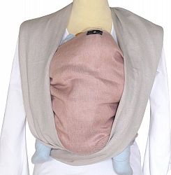DIDYMOS Double-Face Baby Sling, Rosalinde, Size 2