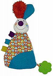 ebulobo Peace and Love La Happy Farm Flat Doll (Jeff The Rabbit)