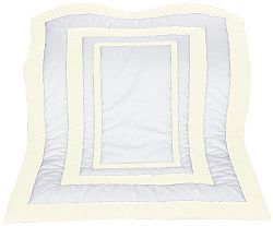 BabyDoll Modern Hotel Style Crib Comforter, Ivory