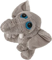 Suki Gifts Li'L Peepers Jungle Animals Stomper Elephant Soft Boa Plush Toy (Grey)