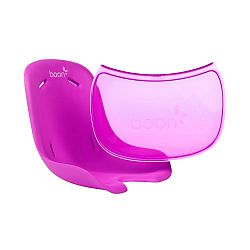 Boon Flair Seat Pad and Tray Liner, Pink