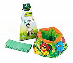 ComfyDo Disposable and Foldable Travel Potty Training Seat, Jungle Fun