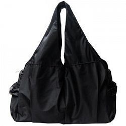KF Baby UrBANE Diaper Bag, Black, with kilofly Mini Gift-for-You Card