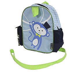 Itzy Ritzy Preschool Happens Toddler Harness and Backpack, Monkey