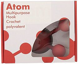 Modern Littles Atom Coat Hook Solid, Red
