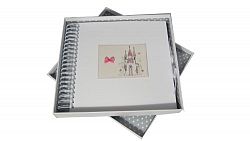 White Cotton Cards Princess Castle Card and Memory Book