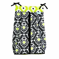 Trend Lab Waverly Rise and Shine Diaper Stacker, Black/White