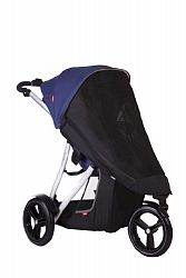 phil&teds UV Sunny Days Mesh Cover for Vibe and Verve Strollers, Single