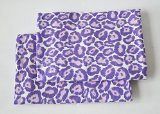 Bacati Ikat Lilac/Purple Leopard 2 Piece Muslin Crib Sheets
