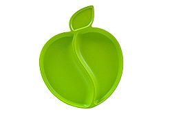 Pacific Baby Apple Plate, Green