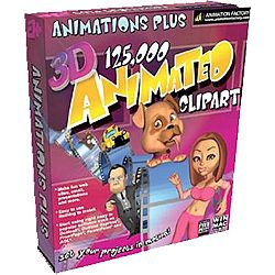 3D 125, 000 Animated Clip Art (Mac)