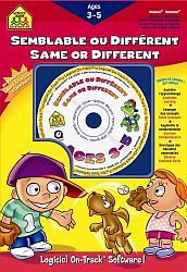 Semblable Ou Différent 3-5 Ans/ Same Or Different 3-5 (vf)
