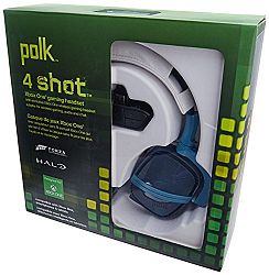 Polk Audio 4Shot Headphone - Blue - Xbox One
