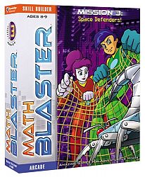 Math Blaster Mission 3: Space Defenders! Ages 8-9 (Jewel Case)