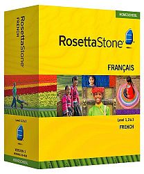 Rosetta Stone Homeschool French Level 1-3 Set including Audio Companion