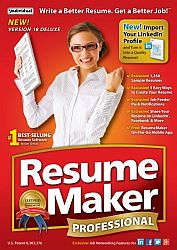 INDIVIDUAL SOFTWARE Resume Maker Professional Deluxe 18