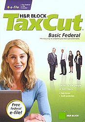 H&R Block TaxCut 2008 Basic Federal + e-file