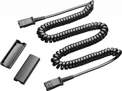 Plantronics Telephone Extension Cable Male Proprietary Female Proprietary 10ft Black H3C0692WQ-1210