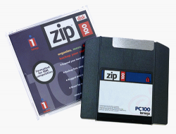 Iomega Zip 100 Disk IBM Formatted Single Disk (Discontinued by Manufacturer) by Iomega