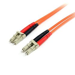 StarTech. com 2m Fiber Optic Cable - Multimode Duplex 62.5/125 - LSZH - LC/LC - OM1 - LC to LC Fiber Patch Cable