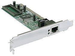 Manhattan INTELLINET 32-Bit PCI V2.2/2.1/2.0 Gigabit PCI Network Card (522328)