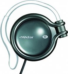 JVC Victor Armless Stereo Headphones | HP-AL102-B Onyx Black (Japanese Import)